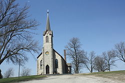 St. Martin Catholic Church in the town of Charlestown