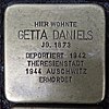 Stolperstein für Lion Daniels