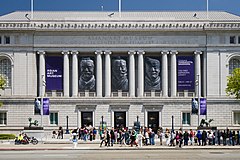 The movement is often associated with Beaux-Arts architecture Terracotta Warriors Exhibition San Francisco 2013.jpg
