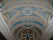 Chiesa del SS. Crocifisso, soffitto