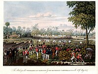 The Attack upon the Stockades near Rangoon, 28 May 1824 (1825)