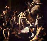 Caravaggio, The Martyrdom of Saint Matthew. C. 1599–1600.
