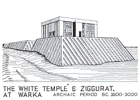 The White Temple 'E at Uruk, 3500-3000 BCE.jpg