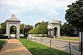 One of the entrances to Arlington National Cemetery