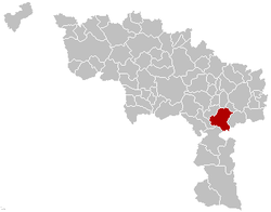 Thuin Hainaut Belgium Map.png