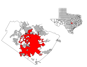 Mapa a pakabirukan ti Austin