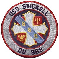 USS Stickel patch