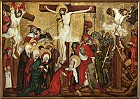 Ukřižování z Nových Sadů (1420), Mistr Rajhradského oltáře, Národní galerie v Praze