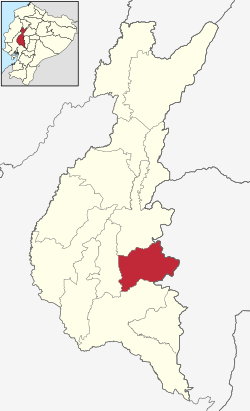 Der Kanton Urdaneta in der Provinz Los Ríos