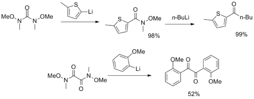 Weinreb-amide-based synthons