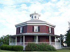 The Wilcox Octagon House, Camillus, New York (built in 1856)