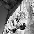 Mann bezwingt Löwen. Relief aus Persepolis