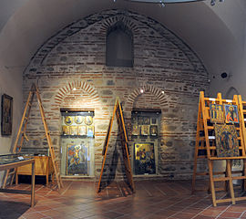 Exhibits inside.