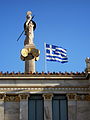 Athena-Statue an der Akademie