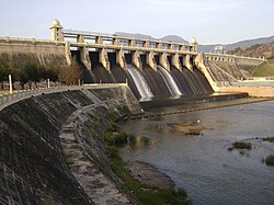 Amaravathi Dam at Amaravathinagar, 25 km from Pollachi, is located in Indira Gandhi Wildlife Sanctuary in Coimbatore district.