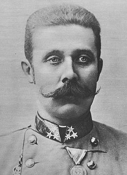 Archduke Franz Ferdinand of Austria - b&w