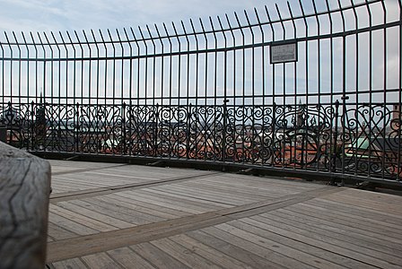 The observation platform of the Round Tower in Copenhagen.