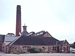 View of Balblair Distillery