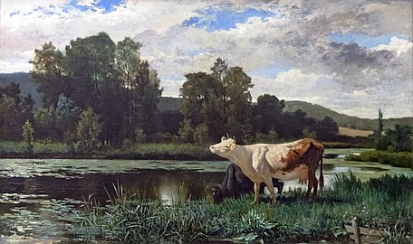 Édouard Debat-Ponsan, Les Vaches.