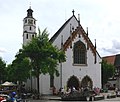 In der Stadtkirche von Blaubeuren wurde der Reformator und Abt des Klosters Matthäus Alber, zur letzten Ruhe beigesetzt