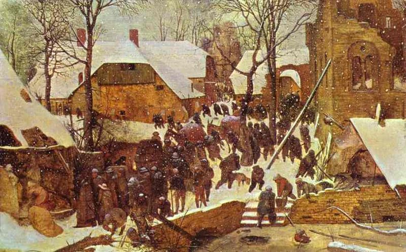 Pieter Breugel the Elder - 'The Visit of the Magi at Christmas'