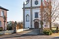 Brücke zur Kirche, ehemals über einen Wassergraben