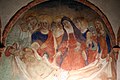 Deposizione nel sepolcro, affresco più tardo, forse del XVII o XVIII secolo