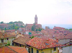 Skyline of Monforte d'Alba