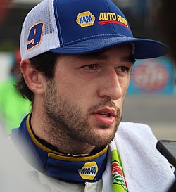 Chase Elliott, vinnare av förarmästerskapet.