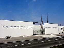 Entrance to the memorial at Royallieu