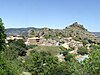 Vista general de Toralla i el seu castell des de migdia