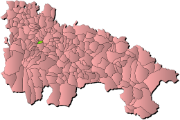 Cordovín – Mappa