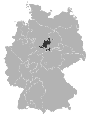 Karte der Evangelisch-lutherischen Landeskirche in Braunschweig