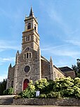 L'église Saint-Jacques-le-Mineur de Languenan dans les Côtes d'Armor.