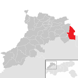 Location in the district