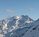 Lagginhorn (rechts). Links das Fletschhorn.