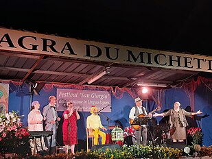 Gnacchi e Fürbe, ezibisiùn au Festival de San Zorzu 2023, seâ finâle, categurìa grùppi