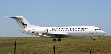 Golden Wings airlines in South Sudan.