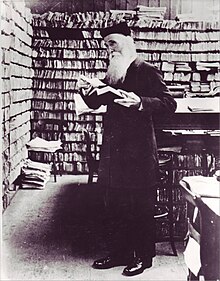 James Murray in the Scriptorium at Banbury Road James Murray in a scriptorium.jpg