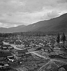 Japanese-Canadian internment camp in British Columbia