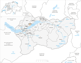 Karte von Niederried bei Interlaken