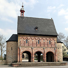 Lorsch monastery gatehouse, Lorsch, Germany Kloster Lorsch 05.jpg