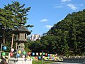 八角蟠龙石灯（韩国雪岳山佛寺）