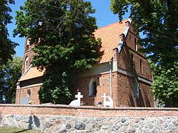 Parish church of St. Bartholomew, 14th century.