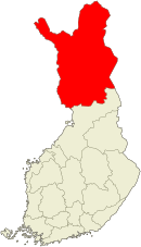 Location of Lapland