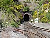 Heathcote portal of Lyttelton railway tunnel