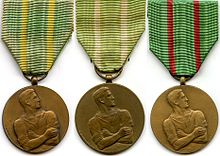 De drie medailles