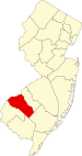 Map of New Jersey highlighting Gloucester County.svg