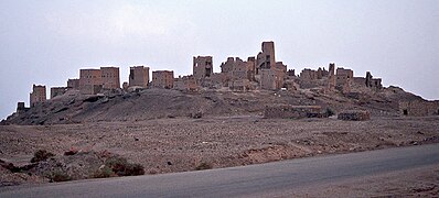 Weitgehend verlassener alter Teil der Stadt Marib