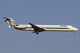 McDonnell Douglas MD-80/82 d'Alitalia.